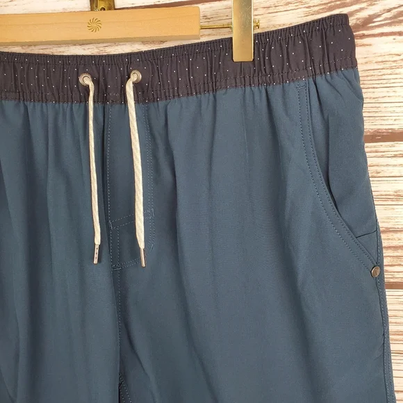 Vuori Mens XL Indigo 7" Lined Core Athletic Shorts                           #79 - Picture 6 of 12